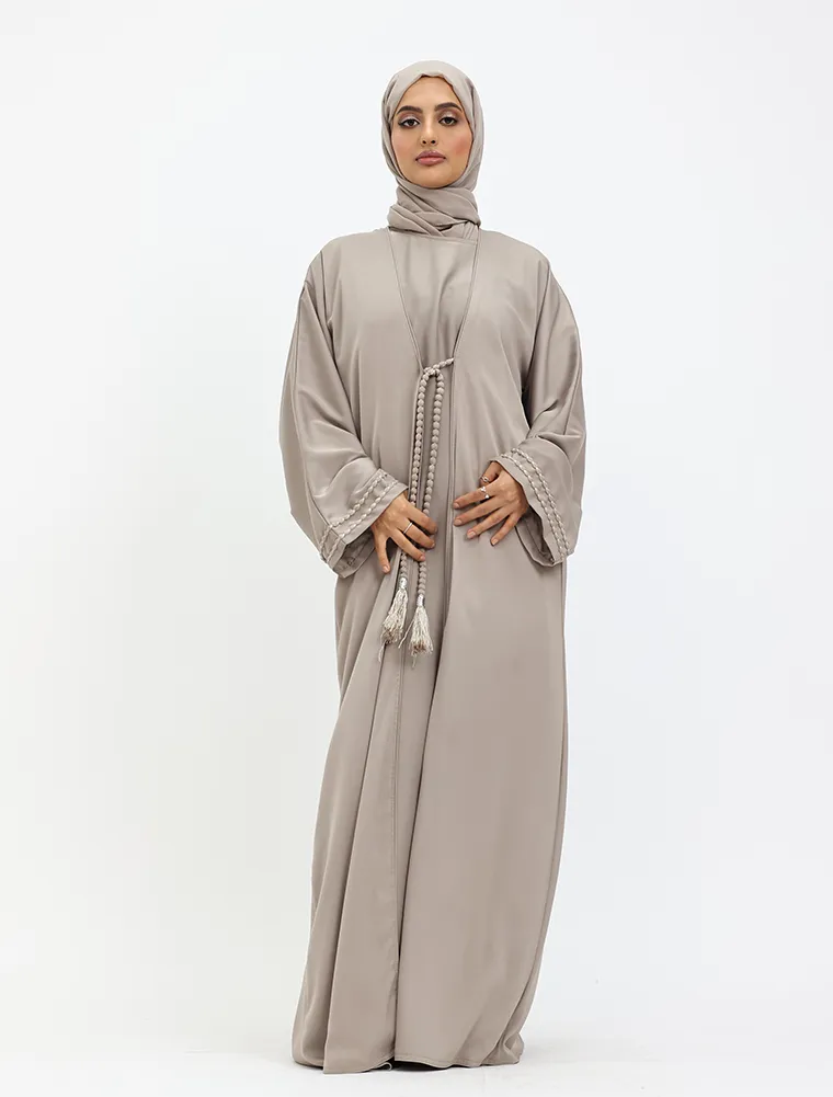 Stone Naira Abaya 2 Peice
